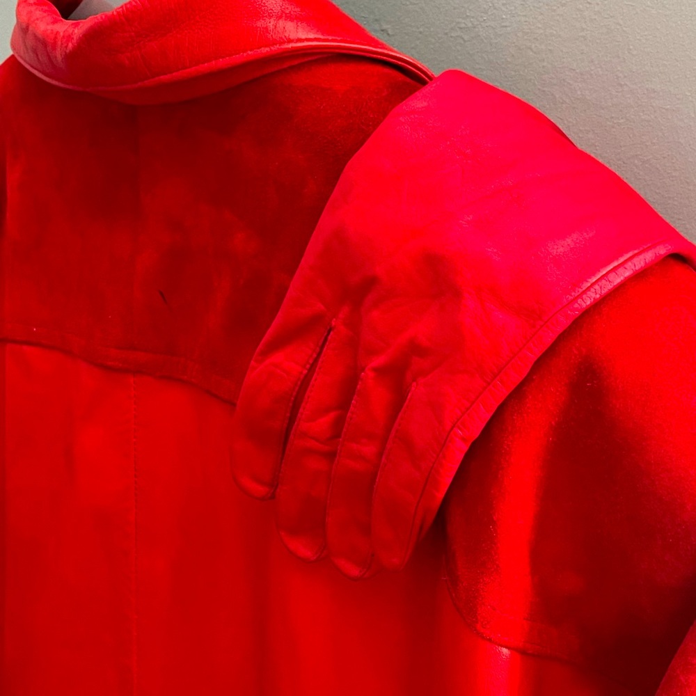 Leather & Suede Jacket - Picture 1 of 9